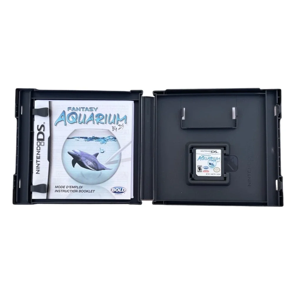 Fantasy Aquarium Nintendo DS Game CIB Bold Games Destineer NTR-AQ7E-USA